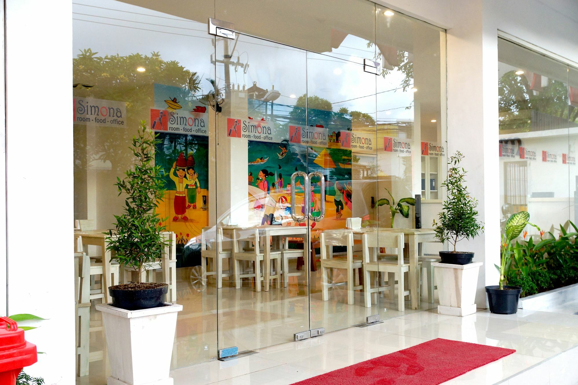โอโย 1489 ซิโมนา โฮเต็ล Aparthotel เกอโรโบกัน ภายนอก รูปภาพ